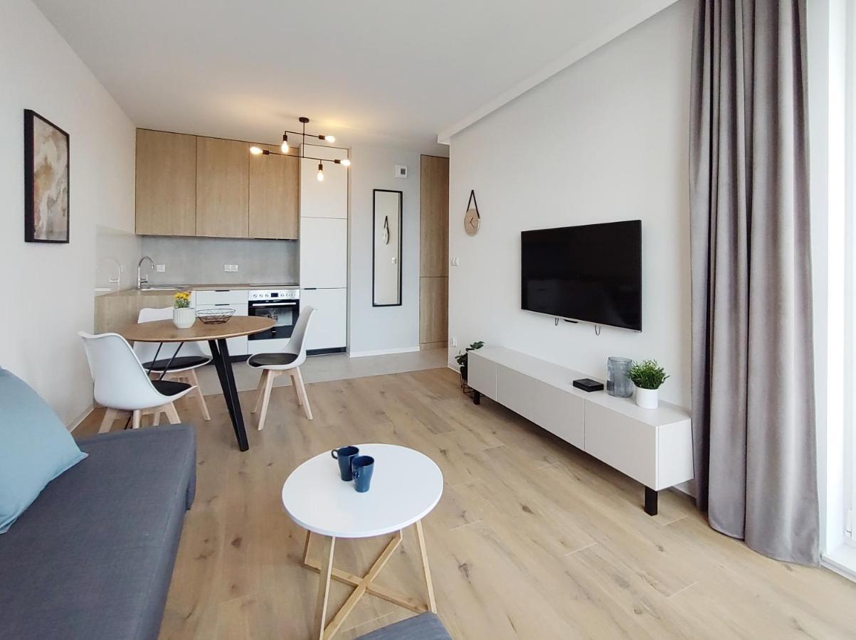 Elegant 3City Apartment With Parking In Gdansk By Noclegi Renters Extérieur photo