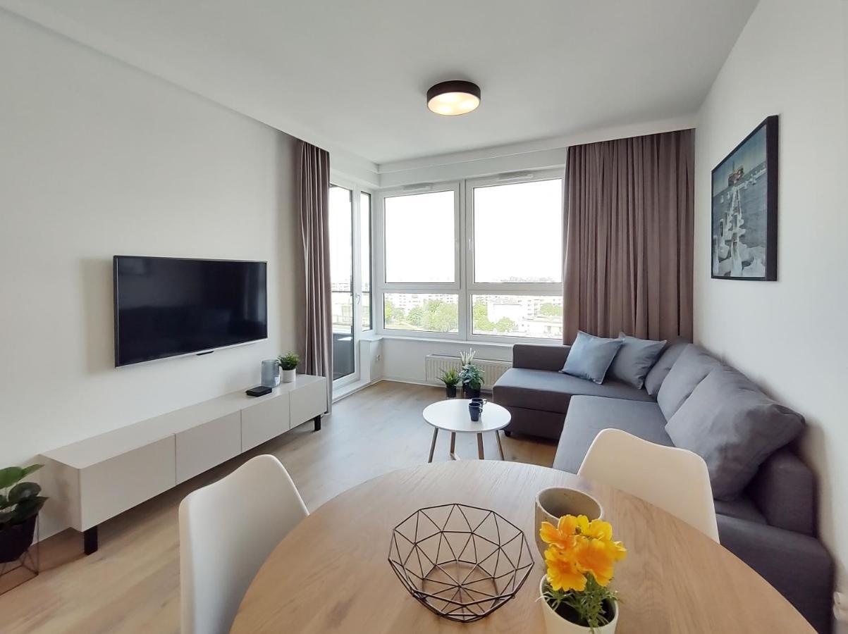 Elegant 3City Apartment With Parking In Gdansk By Noclegi Renters Extérieur photo