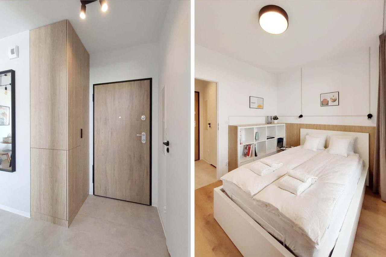 Elegant 3City Apartment With Parking In Gdansk By Noclegi Renters Extérieur photo